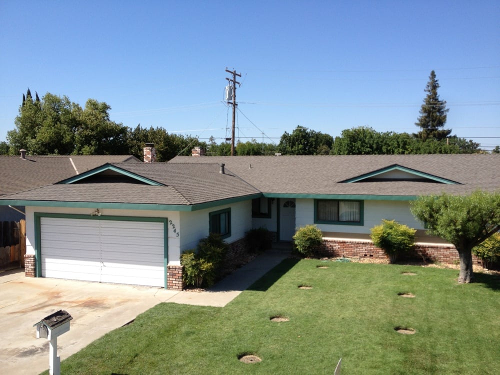 Mid Century Ranch home in Sonora, CA — typical roofing project for DeHart Roofing